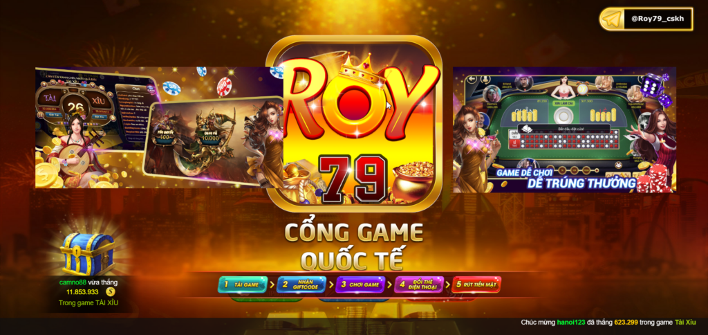 Roy79 Club – Triển ngay cổng game bài quốc tế dễ chơi dễ trúng năm 2023