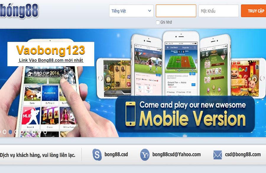 Bong88 cung cấp phần mềm cho điện thoại